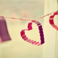 超火有创意的漂亮红心头像