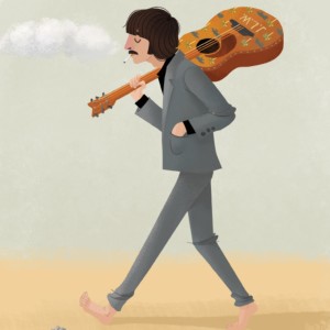 吉他高清头像男