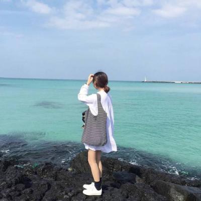 女生头像仙气背影长发