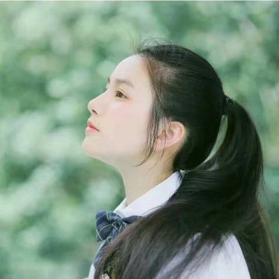 佛系少女系列微信头像