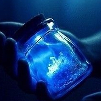 荧光瓶子QQ个性头像图片