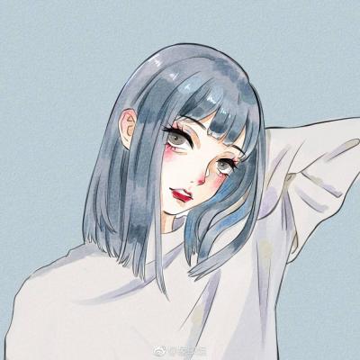 qq头像女生二次元唯美图片