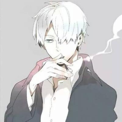 微信头像男生忧郁伤感动漫图片
