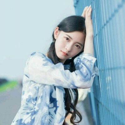 清纯美女头像清新