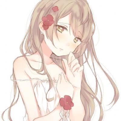 qq头像女生二次元唯美图片