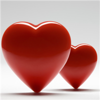 超火有创意的漂亮红心头像