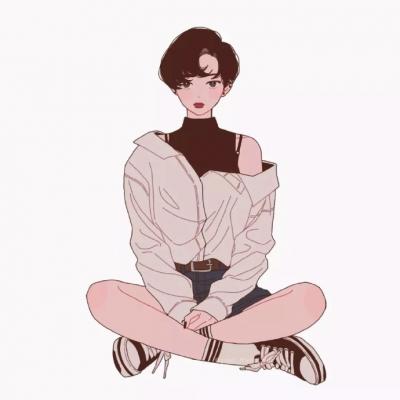 简约动漫情头一男一女