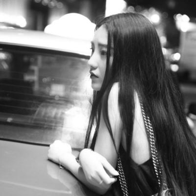 黑白高冷头像女