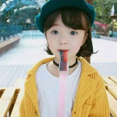 微信混血萌娃头像
