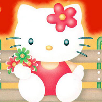 超可爱的kitty猫头像图片