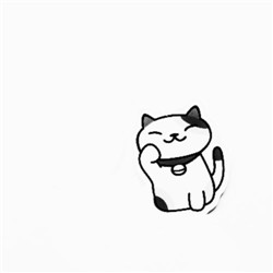可爱猫简笔画头像