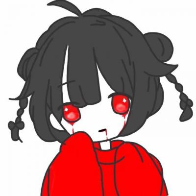 抖音最火黑暗系动漫女生头像图片
