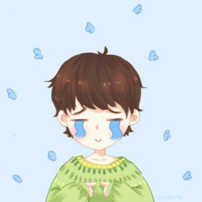 情侣头像微信可爱卡通一男一女图片
