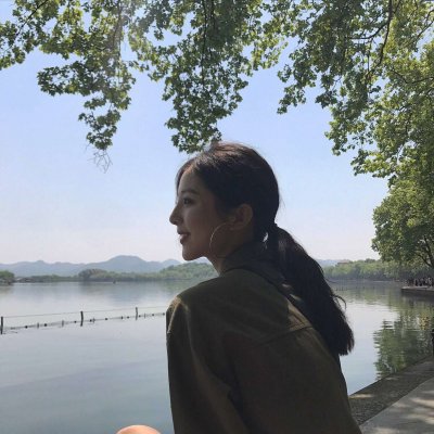 女生真人森系小清新高清头像