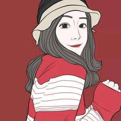 微信女生手绘卡通头像图片