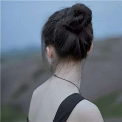 微信头像唯美可爱女生丸子头图片