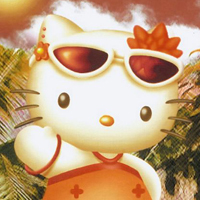 超可爱的kitty猫头像图片