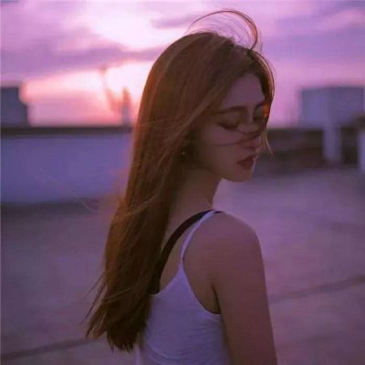 中国清纯长发女生头像唯美图片