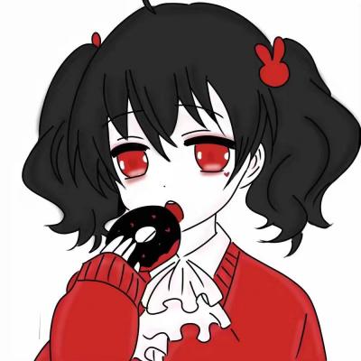 抖音最火黑暗系动漫女生头像图片