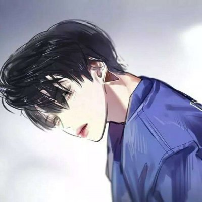 动漫单人男头像冷酷帅