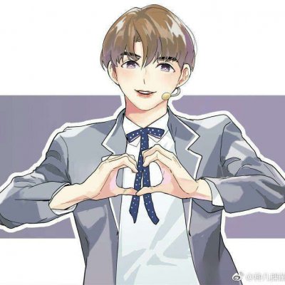 蔡徐坤漫画头像潮流