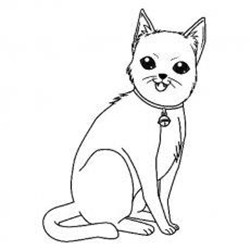 可爱猫简笔画头像