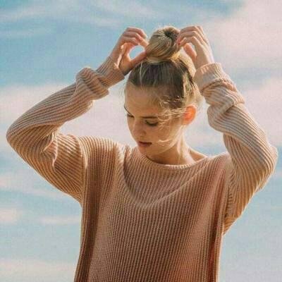 欧美范微信女生头像