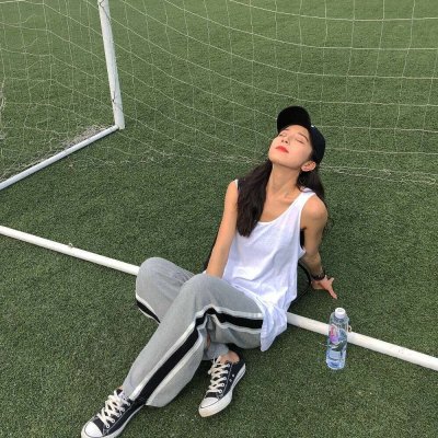 女生真人森系小清新高清头像