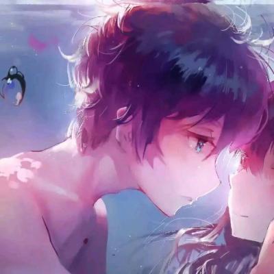 二次元cp高清情侣头像一对图片