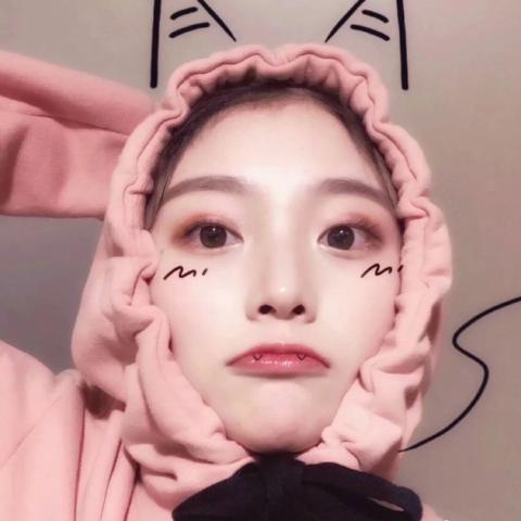 可爱女生萌萌头像真人图片