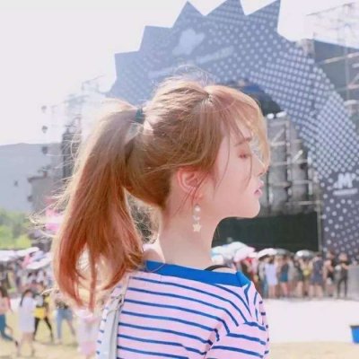 中国清纯长发女生头像唯美图片