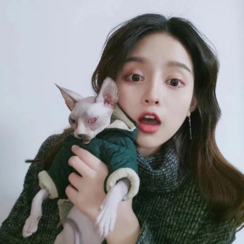 可爱女生萌萌头像真人图片