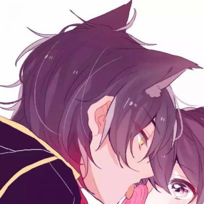 二次元cp高清情侣头像一对图片