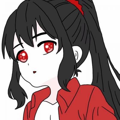 抖音最火黑暗系动漫女生头像图片