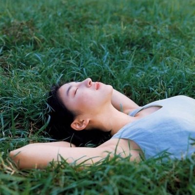 女生真人森系小清新高清头像