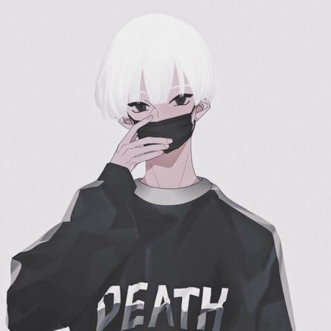 伤感孤傲高冷动漫男头像图片