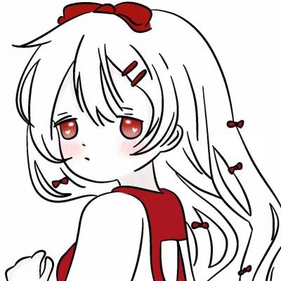 抖音最火黑暗系动漫女生头像图片