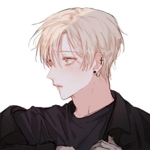 二次元高清头像男生冷酷霸气图片