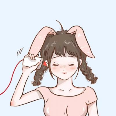可爱两人情侣卡通头像一左一右图片