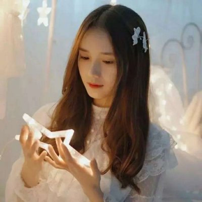 中国清纯长发女生头像唯美图片