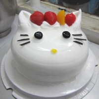 超可爱的kitty猫头像图片
