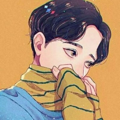 动漫单人男头像冷酷帅