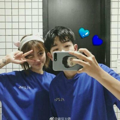 无水印高清真人情侣头像图片
