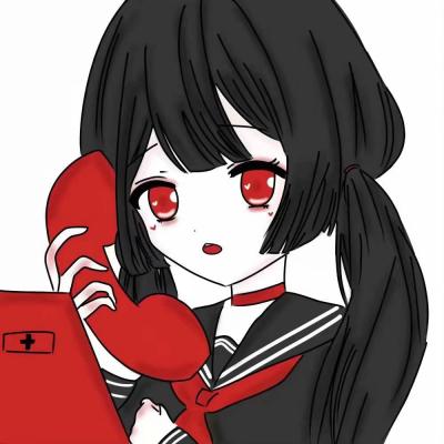 抖音最火黑暗系动漫女生头像图片