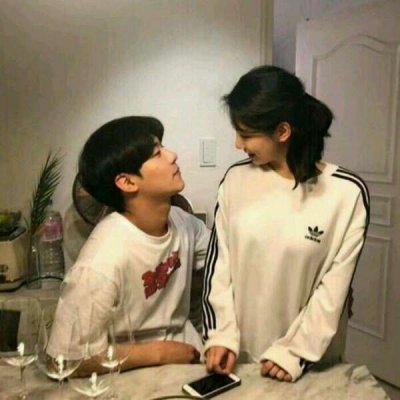 真人版搞怪情侣头像