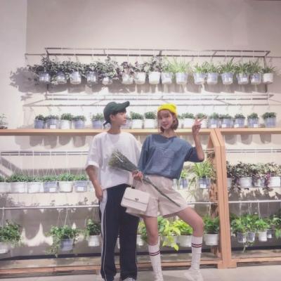 超级无敌好看真人情侣头像图片
