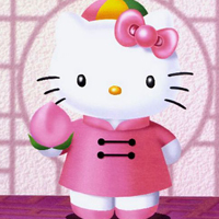 超可爱的kitty猫头像图片
