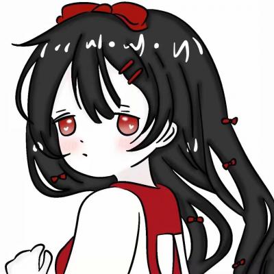 抖音最火黑暗系动漫女生头像图片