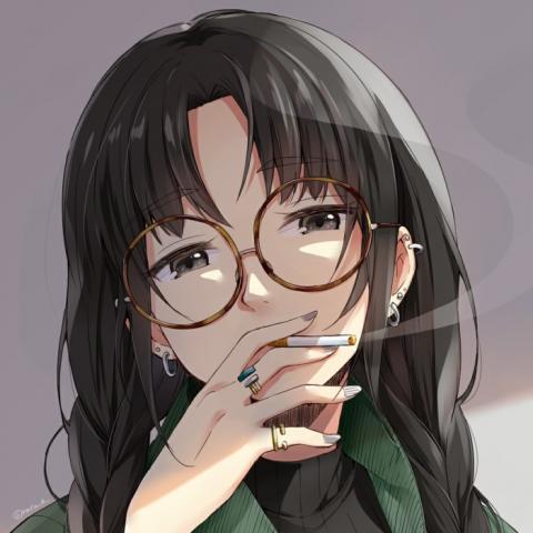女动漫头像高冷霸气帅气图
