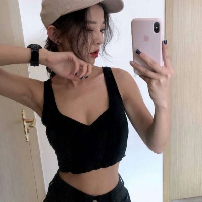 微信头像帽子女头图片